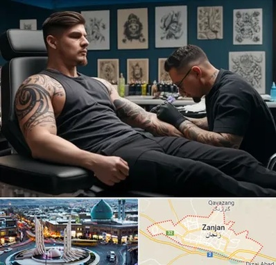 سالن تاتو در زنجان