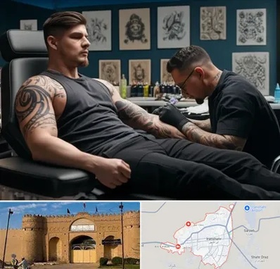 سالن تاتو در ایرانشهر