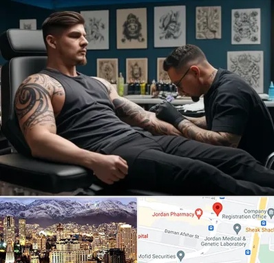 سالن تاتو در جردن