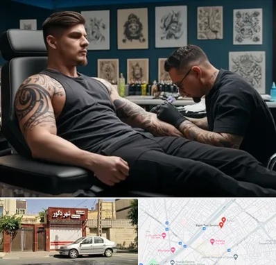 سالن تاتو در باجک قم 