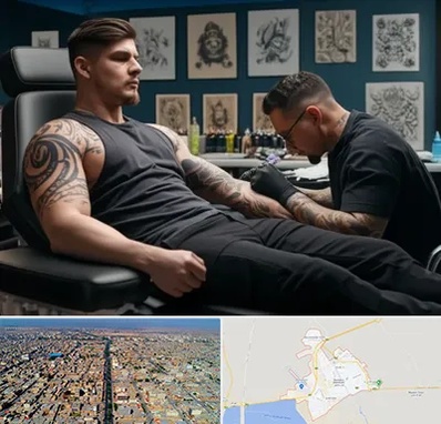 سالن تاتو در بندر ماهشهر