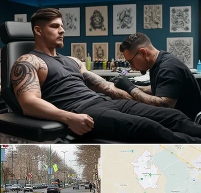 سالن تاتو در نظرآباد کرج