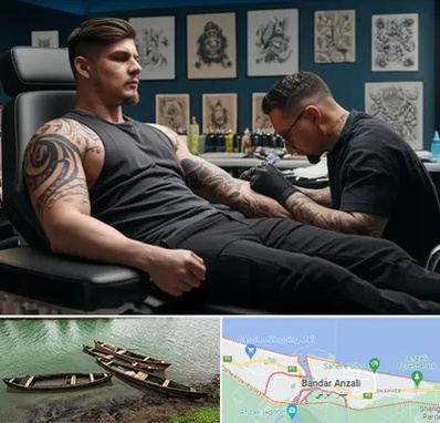 سالن تاتو در بندر انزلی