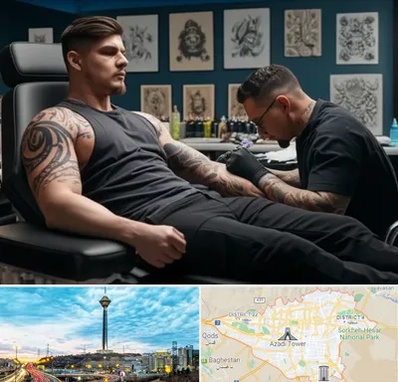 سالن تاتو در تهران