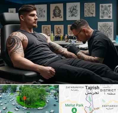 سالن تاتو در تجریش