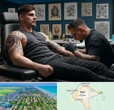 سالن تاتو در ساری