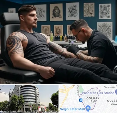 سالن تاتو در قلهک