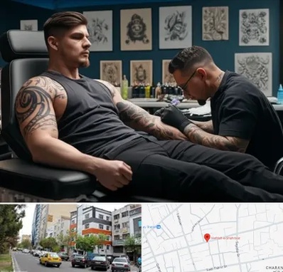 سالن تاتو در هفده شهریور تبریز 