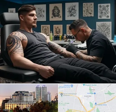 سالن تاتو در فرشته