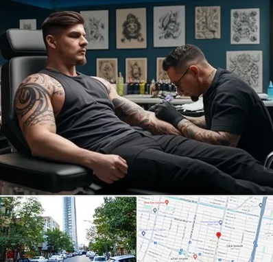 سالن تاتو در امامت مشهد 