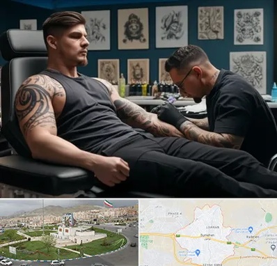 سالن تاتو در بومهن