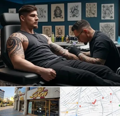 سالن تاتو در عطاران قم 