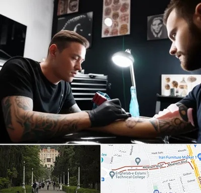 آموزشگاه تاتو در بلوار معلم رشت 