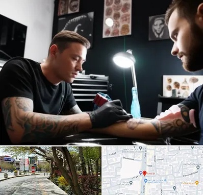 آموزشگاه تاتو در خیابان توحید اصفهان 