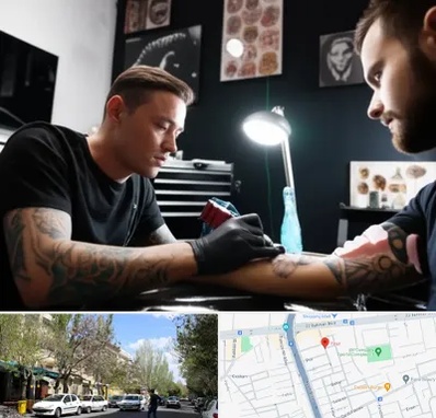 آموزشگاه تاتو در کوی فیروز تبریز 