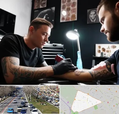 آموزشگاه تاتو در احمدآباد مشهد 