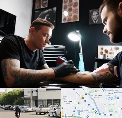 آموزشگاه تاتو در قدوسی شرقی شیراز 