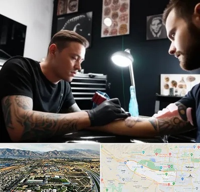 آموزشگاه تاتو در منطقه 21 تهران 