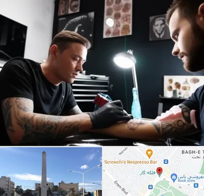 آموزشگاه تاتو در فلکه گاز شیراز 