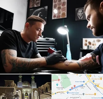 آموزشگاه تاتو در زرگری شیراز 