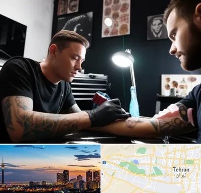 آموزشگاه تاتو در غرب تهران 