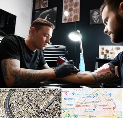 آموزشگاه تاتو در شهرک غرب مشهد 