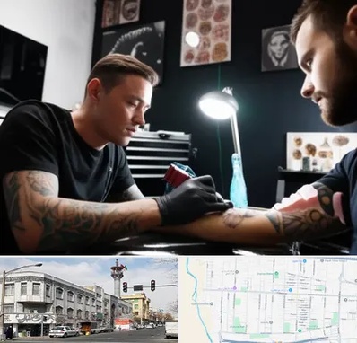 آموزشگاه تاتو در 17شهریور 