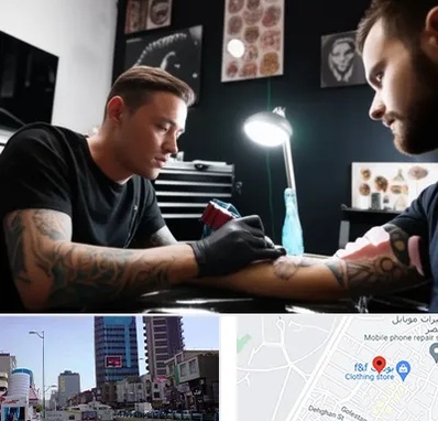 آموزشگاه تاتو در چهارراه طالقانی کرج 