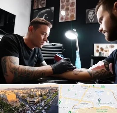 آموزشگاه تاتو در تهرانپارس 