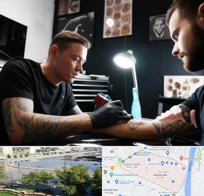 آموزشگاه تاتو در گلستان اهواز 