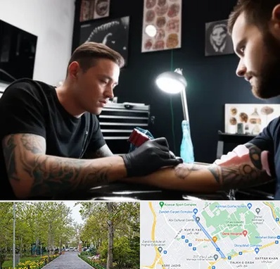 آموزشگاه تاتو در قدوسی غربی شیراز 