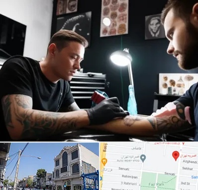 آموزشگاه تاتو در افسریه 