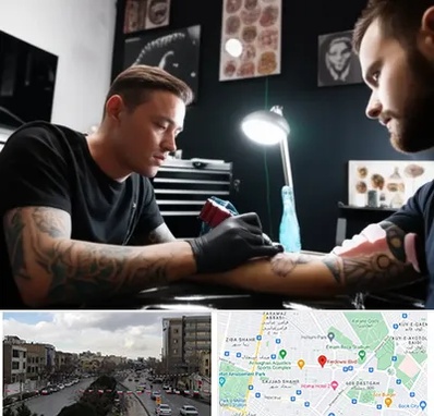 آموزشگاه تاتو در بلوار فردوسی مشهد 