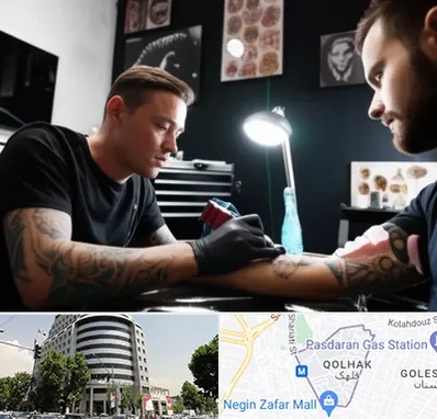 آموزشگاه تاتو در قلهک 