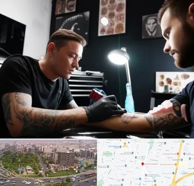 آموزشگاه تاتو در آیت الله کاشانی 