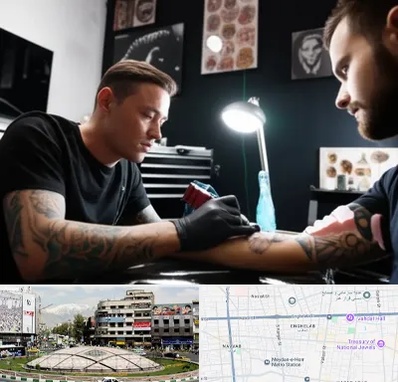 آموزشگاه تاتو در مرکز تهران 