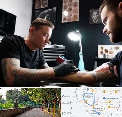 آموزشگاه تاتو در بلوار گیلان رشت 