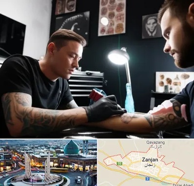 آموزشگاه تاتو در زنجان