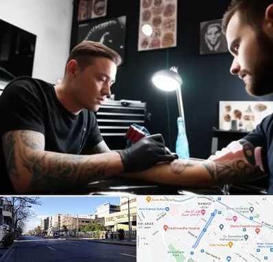 آموزشگاه تاتو در خیابان ملاصدرا شیراز 