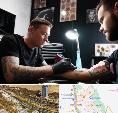 آموزشگاه تاتو در خیابان نیایش شیراز 