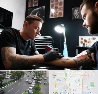 آموزشگاه تاتو در ستارخان 