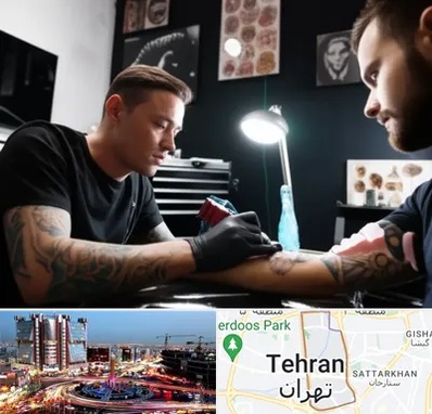 آموزشگاه تاتو در صادقیه 