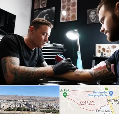 آموزشگاه تاتو در شهرک گلستان شیراز 