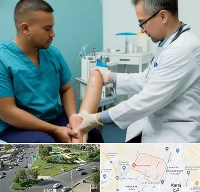 کلینیک زخم در شاهین ویلا کرج 