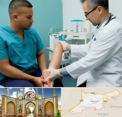 کلینیک زخم در سمنان