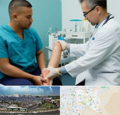 کلینیک زخم در منطقه 15 تهران 