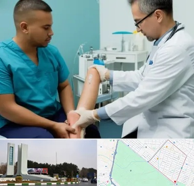 کلینیک زخم در بلوار فلسیطین مشهد 