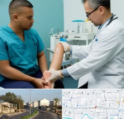 کلینیک زخم در ضیابری رشت 