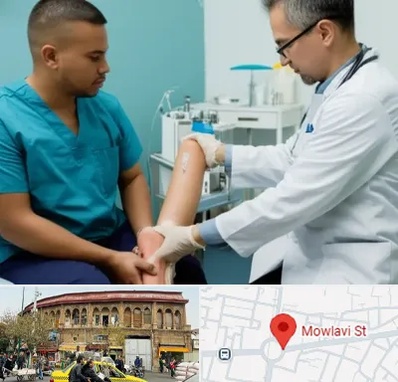 کلینیک زخم در مولوی