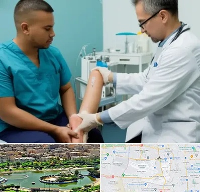 کلینیک زخم در منطقه 9 تهران 